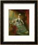 Portrait Of Marie Antoinette Queen Of France by Jacques Fabien Gautier D'agoty Limited Edition Pricing Art Print