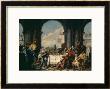 The Banquet Of Anthony And Cleopatra, Circa 1744 by Giovanni Battista Tiepolo Limited Edition Print