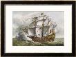 Deptford-Built Warship In The Carrack Style by Cruikshank Limited Edition Print