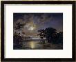 Holstein Sea - Moonlight, 1847 by Johann Georg Haeselich Limited Edition Pricing Art Print