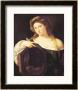 Allegory Of Vanity, Or Young Woman With A Mirror, Circa 1515 by Titian (Tiziano Vecelli) Limited Edition Print