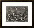 Mary Watches Soldiers Play Dice Jesus And His Companions Slowly Die by Egleton Limited Edition Print