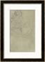 Sitting Half-Nude With Closed Eyes by Gustav Klimt Limited Edition Print