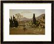 The Gardens Of Villa D'este, 1843 by Jean-Baptiste-Camille Corot Limited Edition Print