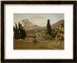 The Gardens Of Villa D'este, 1843 by Jean-Baptiste-Camille Corot Limited Edition Print