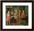 Empress Maria Theresa Of Austria (1717-80) With Four Of Her Sons by Louis Joseph Maurice Limited Edition Pricing Art Print