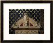 St. John The Baptist Flanked By Two Candlesticks, From A Door Frame In The Sala Dei Gigli, 1470 by Benedetto Da Maiano Limited Edition Pricing Art Print