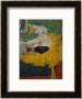 The Clowness Cha-U-Kao, 1895 by Henri De Toulouse-Lautrec Limited Edition Print