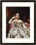 Portrait Of Madame Moitessier by Jean-Auguste-Dominique Ingres Limited Edition Pricing Art Print