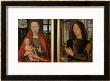 Madonna And Child With Donor, Diptych Of Maarten Van Nieuwenhove, 1487 by Hans Memling Limited Edition Print