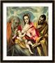 Virgin And Child With Ss. Anne And Joseph, 1587-96 by El Greco Limited Edition Pricing Art Print