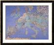 Map Of Sixteenth Century Europe, From The Sala Del Mappamondo Circa 1574-5 by Giovanni De' Vecchi Limited Edition Print