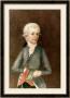 Wolfgang Amadeus Mozart, Circa 1780 (Miniature) (Gouache, Tempera, Parchment) by Johann Nepomuk Della Croce Limited Edition Print