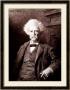 Portrait Of Mark Twain, The Gallery Of Modern Art, Pitti Palace, Florence by Edoardo Gelli Limited Edition Print