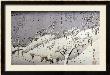 Evening Snow At Asuka Hill by Ando Hiroshige Limited Edition Print