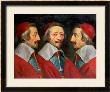 Triple Portrait Of The Head Of Richelieu, 1642 by Philippe De Champaigne Limited Edition Pricing Art Print