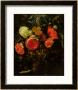 Still Life With A Swag Of Fruits And Flowers Tied With A Blue Ribbon by Maria Van Oosterwyck Limited Edition Print