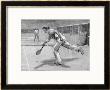 Lyttleton And C Saunders Play Real Tennis At New Prince's Club In Knightsbridge Lond by C.J. Staniland Limited Edition Print