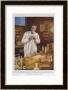 Thomas Alva Edison American Inventor In His Workshop At West Orange New Jersey by John Cameron Limited Edition Print
