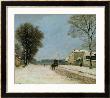 Port-Marly In Winter, 1875 by Alfred Sisley Limited Edition Print