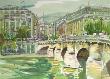 Le Pont-Neuf Et La Samaritaine by Andre Olsufiev Limited Edition Print
