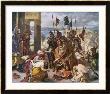 Fifth Crusade: The Crusaders Under Baudouin Take Constantinople by Eugene Delacroix Limited Edition Print
