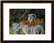 Still Life With Curtain And Flowered Pitcher, 1899 by Paul Cezanne Limited Edition Print