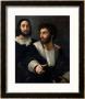 Self Portrait With A Friend by Raphael Limited Edition Pricing Art Print