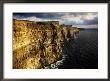 The Cliffs Of Moher In Evening Light, Ireland by David Clapp Limited Edition Print