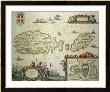 Map Of The Mediterranean Sea by Joan Blaeu Limited Edition Print