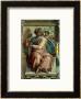 The Sistine Chapel; Ceiling Frescos After Restoration, The Prophet Isaiah by Michelangelo Buonarroti Limited Edition Print