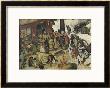 The Census At Bethlehem, Detail Of The Tax Office by Pieter Bruegel The Elder Limited Edition Print