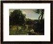 Italian Impressions Or Italian Landscape by Jean-Baptiste-Camille Corot Limited Edition Print