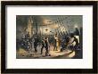 The Forge On Deck Of The Great Eastern, Night Of August 9Th, 1865, From The Atlantic Telegraph by Robert Dudley Limited Edition Print