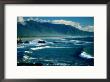 Surf With Mountains In Background, Near Greymouth, Greymouth, New Zealand by Dennis Johnson Limited Edition Pricing Art Print