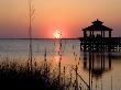 Sunset On Abelmarle Sound At Kitty Hawk, North Carolina, Usa by David R. Frazier Limited Edition Print