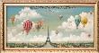 Ballooning Over Paris by I. Lane Limited Edition Print