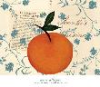 Orange Botanical by Anne Alleyne Limited Edition Print