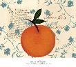 Orange Botanical by Anne Alleyne Limited Edition Pricing Art Print