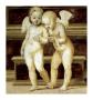 Angels From The Madonna Of The Canopy by Raphael Limited Edition Print