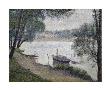 Gray Weather, Grande Jatte by Georges Seurat Limited Edition Print