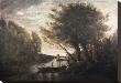Rowing To Shore by Jean-Baptiste-Camille Corot Limited Edition Print