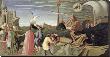 Predella Triptych Story Of Saint Luke by Fra Angelico Limited Edition Print