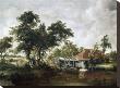 Watermill With The Great Red Roof by Meindert Hobbema Limited Edition Print