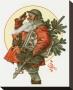 Saluting Santa, C.1918 by Joseph Christian Leyendecker Limited Edition Print