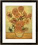 Vase Of Fifteen Sunflowers, C.1889 by Vincent Van Gogh Limited Edition Pricing Art Print