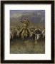 In A Stampede by Frederic Sackrider Remington Limited Edition Print