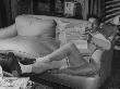 Actor/Singer Bing Crosby, Reading Paper At Home by John Florea Limited Edition Print
