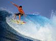 Surfer On A Wave Known As Hollow Trees, Indonesia by Paul Kennedy Limited Edition Print