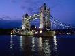 Tower Bridge And River Thames At Night, London, England by Richard I'anson Limited Edition Pricing Art Print